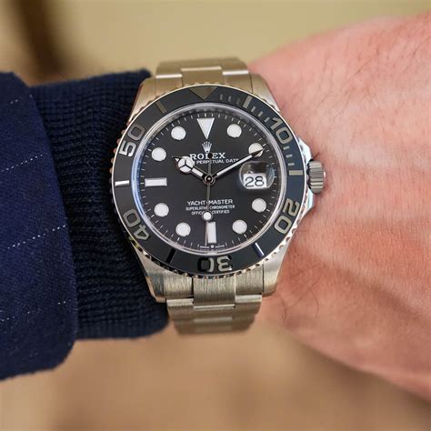 rolex yachtmaster titanium review|Rolex yachtmaster platinum review.